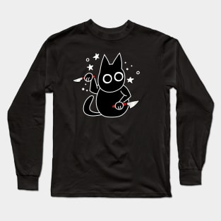 Black Cat's Knives Long Sleeve T-Shirt